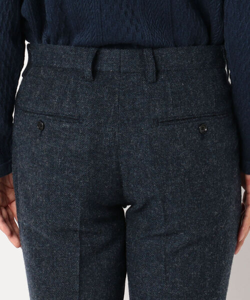 GLOSTER（グロスター）の「ブリティッシュウール セットアップ スラックス パンツ（スラックス・メンズ・チャコールグレー/ブラウン/インディゴブルー/ダークネイビー・S/M/L/XL）」の13枚目の写真