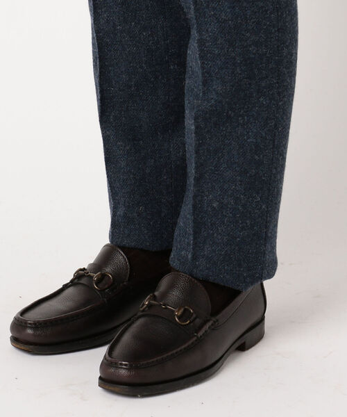 GLOSTER（グロスター）の「ブリティッシュウール セットアップ スラックス パンツ（スラックス・メンズ・チャコールグレー/ブラウン/インディゴブルー/ダークネイビー・S/M/L/XL）」の12枚目の写真