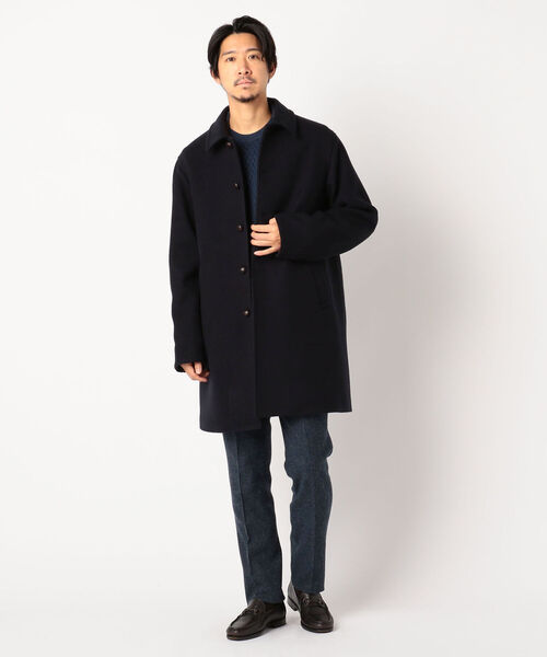 GLOSTER（グロスター）の「ブリティッシュウール セットアップ スラックス パンツ（スラックス・メンズ・チャコールグレー/ブラウン/インディゴブルー/ダークネイビー・S/M/L/XL）」の9枚目の写真