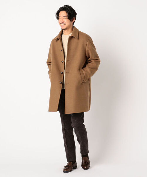 GLOSTER（グロスター）の「ブリティッシュウール セットアップ スラックス パンツ（スラックス・メンズ・チャコールグレー/ブラウン/インディゴブルー/ダークネイビー・S/M/L/XL）」の6枚目の写真