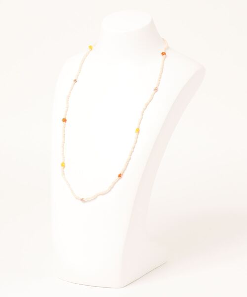 チチカカ（チチカカ）の「チコフロルビーズ2wayネックレス（ネックレス・レディース・ホワイト/ブルー・FREE）」の12枚目の写真