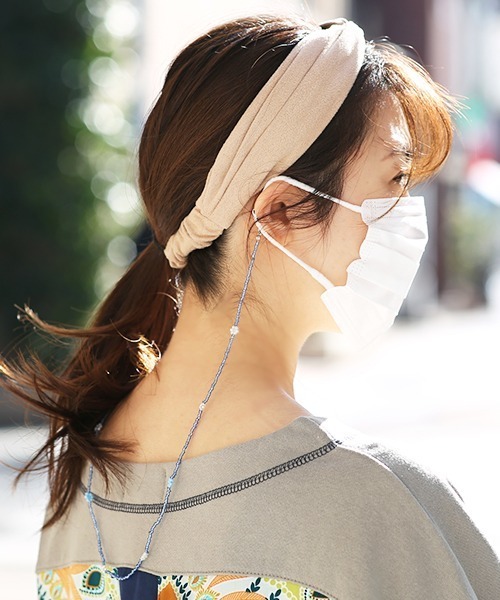 チチカカ（チチカカ）の「チコフロルビーズ2wayネックレス（ネックレス・レディース・ホワイト/ブルー・FREE）」の3枚目の写真