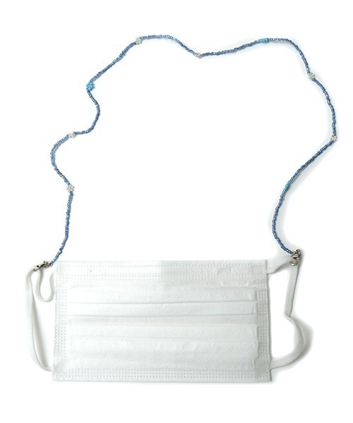 チチカカ（チチカカ）の「チコフロルビーズ2wayネックレス（ネックレス・レディース・ホワイト/ブルー・FREE）」の8枚目の写真