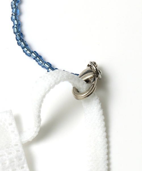 チチカカ（チチカカ）の「チコフロルビーズ2wayネックレス（ネックレス・レディース・ホワイト/ブルー・FREE）」の9枚目の写真