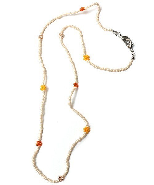 チチカカ（チチカカ）の「チコフロルビーズ2wayネックレス（ネックレス・レディース・ホワイト/ブルー・FREE）」の6枚目の写真