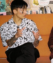 SON OF THE CHEESE サノバチーズ Skeleton Shirt SON OF THE CHEESE（サノバチーズ）の「【SON OF THE CHEESE
