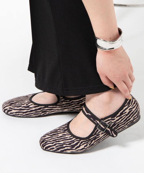 WEGO（ウィゴー）の「WEGO/カンフーシューズ（ドレスシューズ・レディース・ブラック/オフホワイト/その他1・MEDIUM/LARGE）」の3枚目の写真