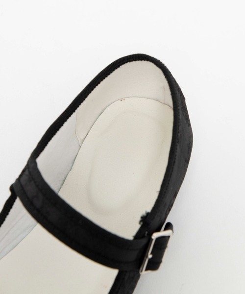 WEGO（ウィゴー）の「WEGO/カンフーシューズ（ドレスシューズ・レディース・ブラック/オフホワイト/その他1・MEDIUM/LARGE）」の6枚目の写真