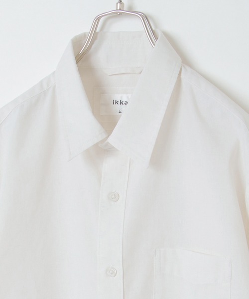 ikka（イッカ）の「PACK Shirts(シャツ)2枚入り（シャツ/ブラウス・メンズ・ホワイト/ブルー/その他1/その他4・S/M/L/XL）」の8枚目の写真