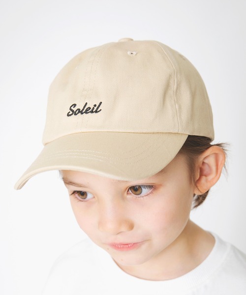 BRANSHES（ブランシェス）の「刺繍キャップ（キャップ・キッズ・ライトグリーン/ベージュ/ブラック・S/M/L）」の2枚目の写真