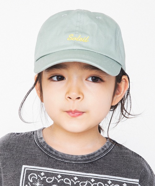 BRANSHES（ブランシェス）の「刺繍キャップ（キャップ・キッズ・ライトグリーン/ベージュ/ブラック・S/M/L）」の3枚目の写真