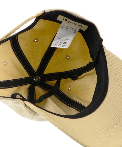 BRANSHES（ブランシェス）の「刺繍キャップ（キャップ・キッズ・ライトグリーン/ベージュ/ブラック・S/M/L）」の7枚目の写真