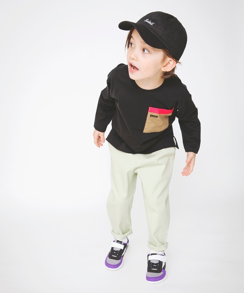 BRANSHES（ブランシェス）の「刺繍キャップ（キャップ・キッズ・ライトグリーン/ベージュ/ブラック・S/M/L）」の19枚目の写真