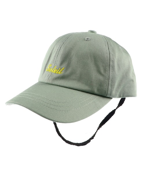 BRANSHES（ブランシェス）の「刺繍キャップ（キャップ・キッズ・ライトグリーン/ベージュ/ブラック・S/M/L）」の4枚目の写真