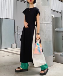 PAGEBOY | サイドプリーツカットワンピース(ワンピース)