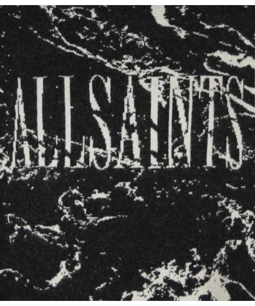 ALLSAINTS(オールセインツ)の「MARBLE SAINTS CREW JUMPER | MARBLE SAINTS クルー ニット・セーター(ニット/セーター・メンズ・ブラック・S/M/XS)」の8枚目の写真