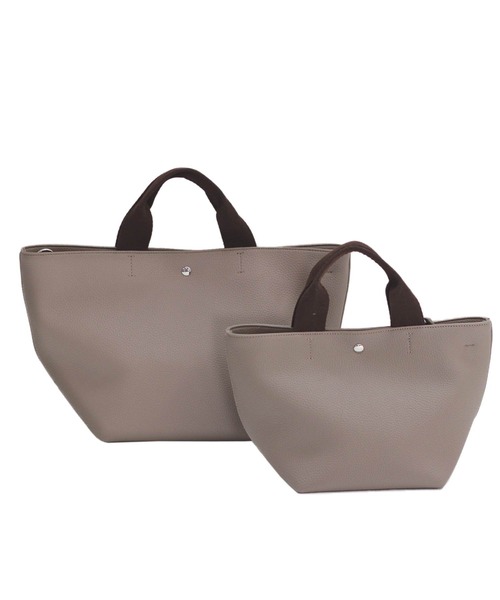 HAYNI（ヘイニ）の「【HAYNI / ヘイニ】 PUレザー2wayショルダートート