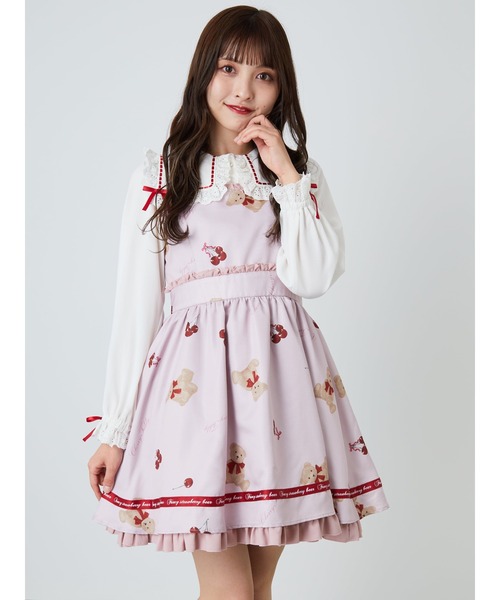 Ank Rouge（アンクルージュ）の「CHERRYTEDDY ジャンパー
