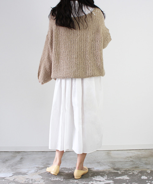 MODE ROBE（モードローブ）の「ギャザーロングシャツワンピース（シャツワンピース・レディース・ブルー/ホワイト・FREE）」の21枚目の写真