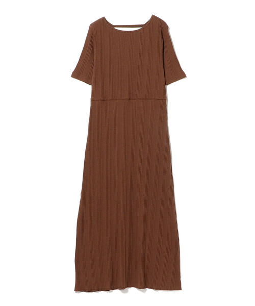 Ray BEAMS(レイビームス)の「Ray BEAMS / リブ バック レースアップ ワンピース(ワンピース・レディース・ブラック/ダークブラウン/グリーン系その他3・ONE SIZE)」の17枚目の写真