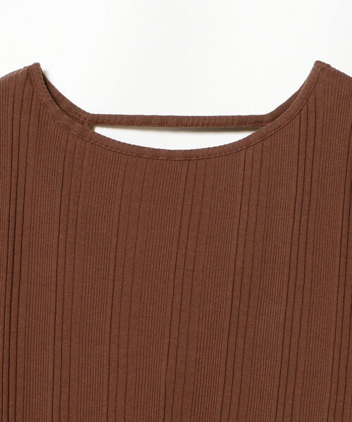 Ray BEAMS(レイビームス)の「Ray BEAMS / リブ バック レースアップ ワンピース(ワンピース・レディース・ブラック/ダークブラウン/グリーン系その他3・ONE SIZE)」の18枚目の写真