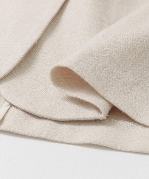 URBAN RESEARCH Sonny Label(アーバンリサーチサニーレーベル)の「リネンジャケット(SETUP対応)(テーラードジャケット・レディース・ブラウン/アイボリー・FREE)」の12枚目の写真