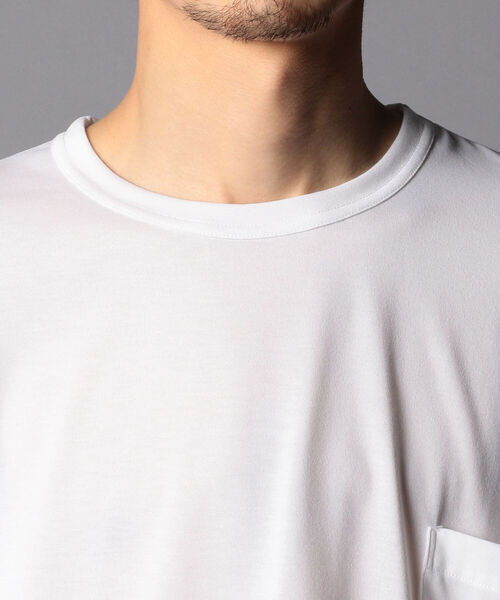 DESCENTE（デサント）の「【DESCENTE ddd/デサント ディーディーディー】DHMRJB61 POCKET T-SHIRT Tシャツ ポケット（Tシャツ/カットソー・メンズ・グリーン/イエロー・M/L）」の6枚目の写真