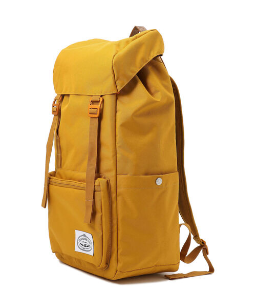 POLeR OUTDOOR STUFF（ポーラーアウトドアスタッフ）の「POLeR OUTDOOR STUFF/ポーラーアウトドアスタッフ　ELEVATED RUCKSACK（バックパック/リュック・メンズ・ブラック/マスタード・FREE）」の4枚目の写真