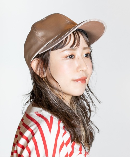 CA4LA（カシラ）の「PALE CAP（キャップ・レディース・ライトグレー/ベージュ/ピンク/ブラック・ONESIZE）」の10枚目の写真