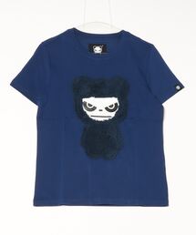 HIPANDA ハイパンダ レディース スノーパンダプリント 半袖Tシャツ