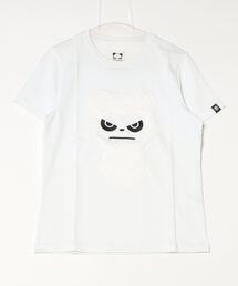 HIPANDA（ハイパンダ）の「HIPANDA ハイパンダ レディース スノーパンダプリント 半袖Tシャツ（Tシャツ/カットソー）」