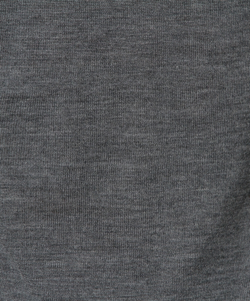 green label relaxing（グリーンレーベルリラクシング）の「□BASIC HI/G TTL/N 16G ニット（ニット/セーター・メンズ・ホワイト/ブラック/グレー・SMALL/MEDIUM/LARGE）」の7枚目の写真