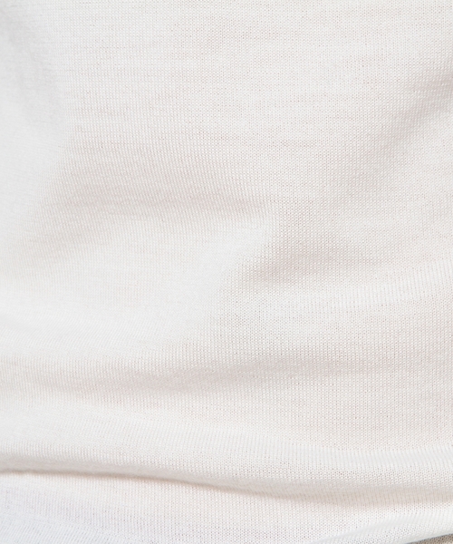 green label relaxing（グリーンレーベルリラクシング）の「□BASIC HI/G TTL/N 16G ニット（ニット/セーター・メンズ・ホワイト/ブラック/グレー・SMALL/MEDIUM/LARGE）」の9枚目の写真
