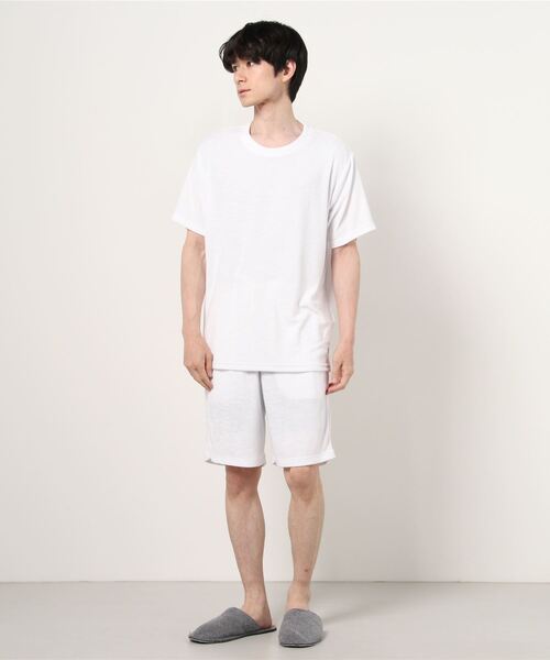 Fruit Of The Loom フルーツオブザルーム パイルルームウェア 上下セット クルーネックトップス ルームウェア パジャマ Fruit Of The Loom フルーツオブザルーム のファッション通販 Zozotown