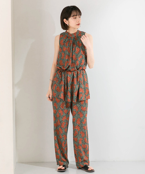 KBF（ケイビーエフ）の「DEVEAUXイージーパンツ（その他パンツ・レディース・カーキ/ブラウン・ONE）」の5枚目の写真