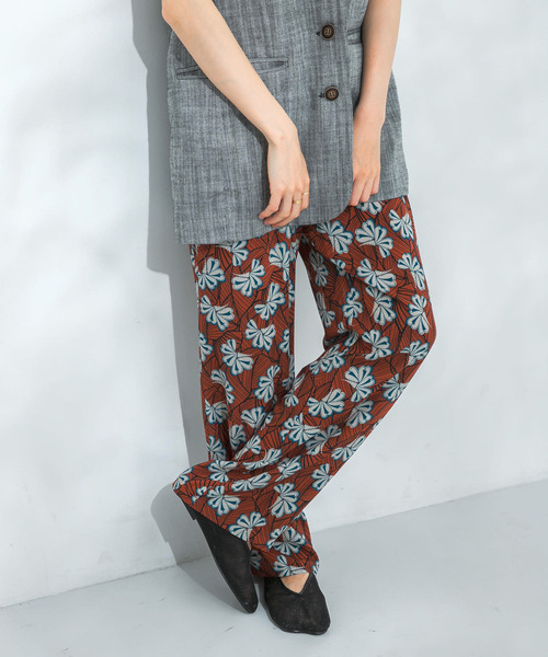 KBF（ケイビーエフ）の「DEVEAUXイージーパンツ（その他パンツ・レディース・カーキ/ブラウン・ONE）」の7枚目の写真