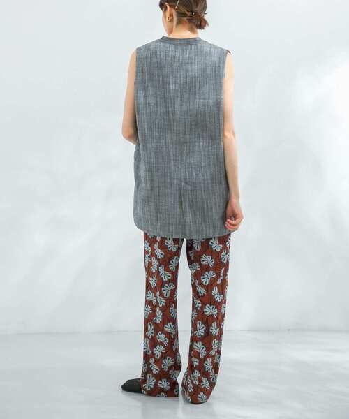 KBF（ケイビーエフ）の「DEVEAUXイージーパンツ（その他パンツ・レディース・カーキ/ブラウン・ONE）」の8枚目の写真