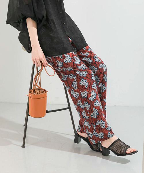 KBF（ケイビーエフ）の「DEVEAUXイージーパンツ（その他パンツ・レディース・カーキ/ブラウン・ONE）」の10枚目の写真