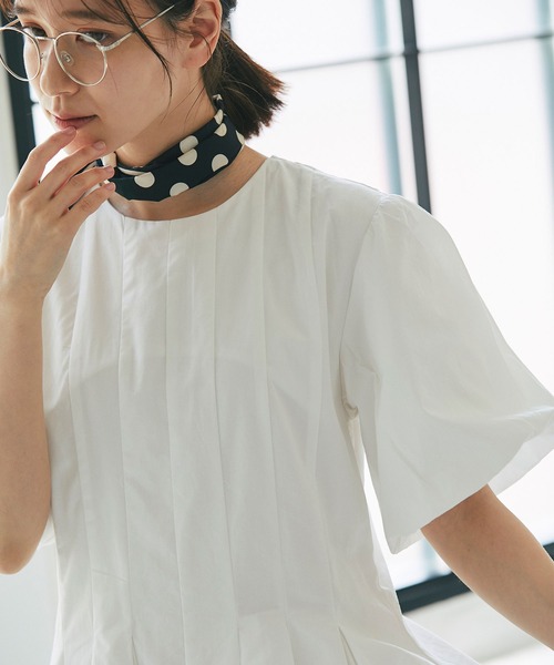 and R（アンドアール）の「バルーンスリーブワンピース（ワンピース・レディース・ブラック/ホワイト・FREE）」の18枚目の写真