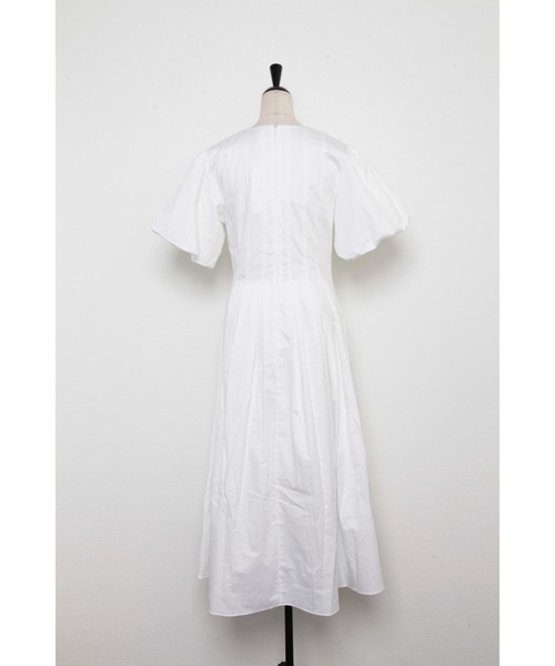 and R（アンドアール）の「バルーンスリーブワンピース（ワンピース・レディース・ブラック/ホワイト・FREE）」の6枚目の写真