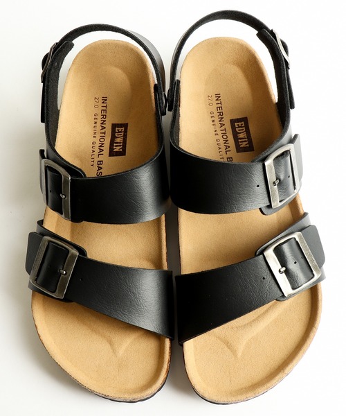 EDWIN（エドウィン）の「EWバックバンドコンフォートサンダル（サンダル・メンズ・ブラック/ホワイト/ダークブラウン・28/25/26/27）」の8枚目の写真