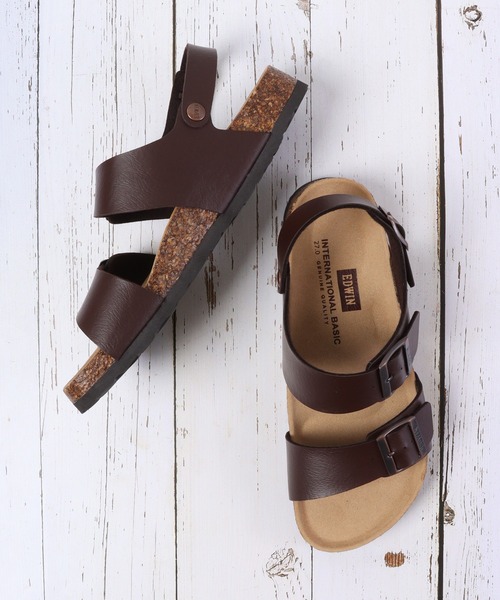 EDWIN（エドウィン）の「EWバックバンドコンフォートサンダル（サンダル・メンズ・ブラック/ホワイト/ダークブラウン・28/25/26/27）」の15枚目の写真