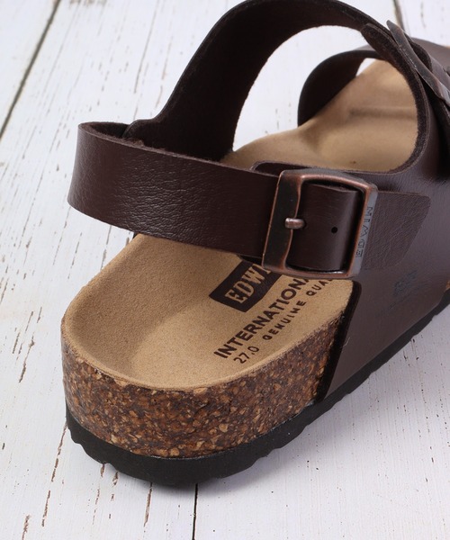 EDWIN（エドウィン）の「EWバックバンドコンフォートサンダル（サンダル・メンズ・ブラック/ホワイト/ダークブラウン・28/25/26/27）」の18枚目の写真