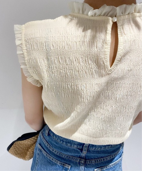 Charles Chaton(シャルルシャトン)の「チビフリルブラウス(シャツ/ブラウス・レディース・ブラック/イエロー・FREE)」の13枚目の写真