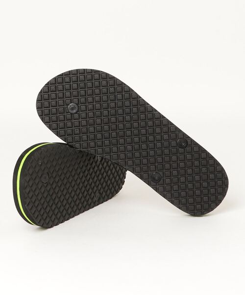 HUF（ハフ）の「HUF PEAK SANDAL for LOCALS　HUF ハフ サンダル ビーチサンダル（サンダル・メンズ・ブラック・SMALL/MEDIUM/LARGE）」の8枚目の写真