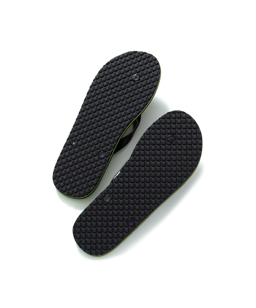 HUF（ハフ）の「HUF PEAK SANDAL for LOCALS　HUF ハフ サンダル ビーチサンダル（サンダル・メンズ・ブラック・SMALL/MEDIUM/LARGE）」の5枚目の写真