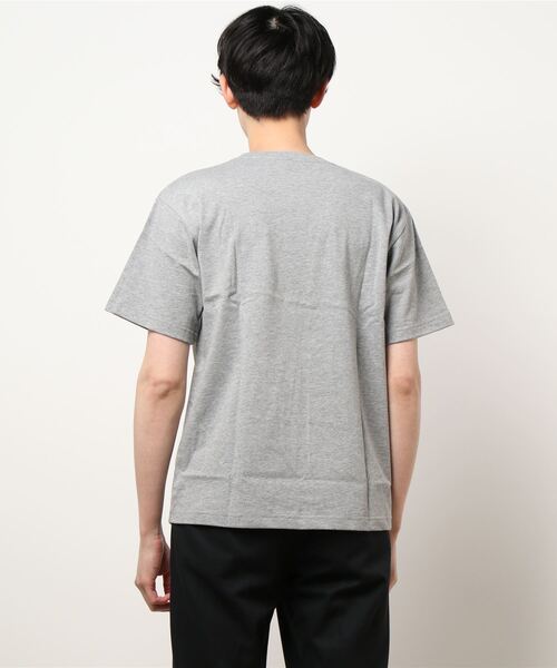 Bling Leads（ブリングリーズ）の「Bling leads/天竺半袖クルーN/Tee（Tシャツ/カットソー・メンズ・ホワイト/ブラック/グレー・MEDIUM/LARGE）」の5枚目の写真