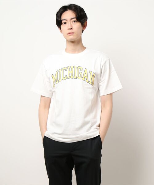 Bling Leads（ブリングリーズ）の「Bling leads/天竺半袖クルーN/Tee（Tシャツ/カットソー・メンズ・ホワイト/ブラック/グレー・MEDIUM/LARGE）」の9枚目の写真