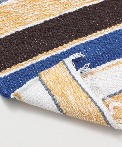 チャイハネ（チャイハネ）の「【チャイハネ】サハラ ロングプレイスマット（ランチョンマット/テーブルウェア・レディース・ブラック/ブラウン/イエロー・FREE）」の8枚目の写真