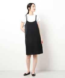 選べる2TYPE キャミソールチュニックワンピース